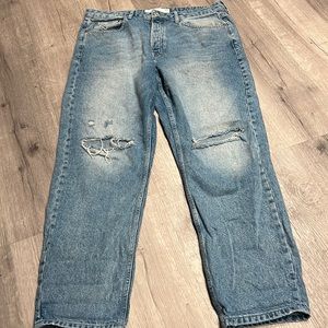 Top man destroyed jeans